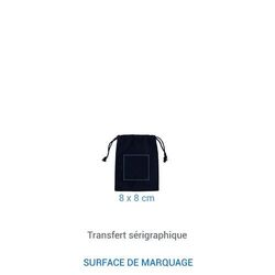 Pochon coton noir S 15x20