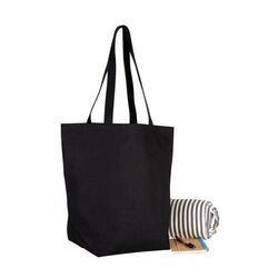 Cabas coton PRYSM 370 - Noir (noumea)