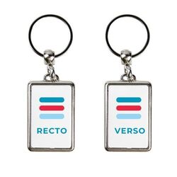 Porte-clés MULTI rectangle L - France