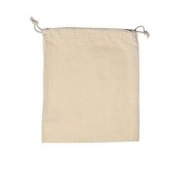 Pochon coton FIDJI M 155 - Blanc