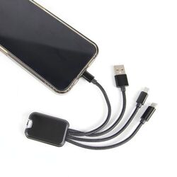 Câble USB 4 en 1 rétroéclairé