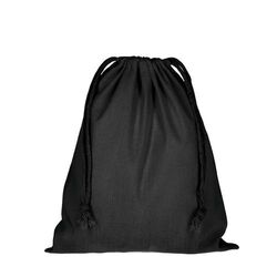 Pochon coton FIDJI M 155 Noir