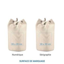 Sac coton MARIN 390 - écru