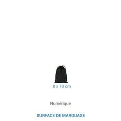 Pochon coton Noir XS 10x14