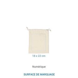 Pochon coton BIO FIDJI M 155