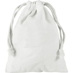 Pochon coton FIDJI XS 155 Blanc