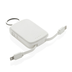 Porte-clés powerbank 2000mAh et câbles intégrés Nexo RCS