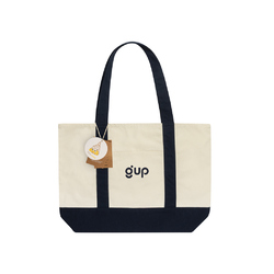 Sac cabas 350gsm en coton recyclé AWARE™ SHOP LOCAL