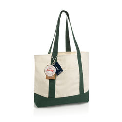 Sac cabas 350gsm en coton recyclé AWARE™ SHOP LOCAL