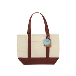 Sac cabas 350gsm en coton recyclé AWARE™ SHOP LOCAL
