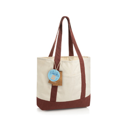 Sac cabas 350gsm en coton recyclé AWARE™ SHOP LOCAL