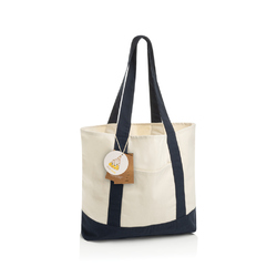 Sac cabas 350gsm en coton recyclé AWARE™ SHOP LOCAL