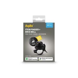 Localisateur étanche Aqiila Tagbird avec sonnette de vélo
