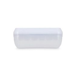 Bac à glaçons avec bouton poussoir
