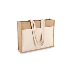 Sac fourre-tout en jute OEKO-TEX® 45 x 12 x 35cm 320g/m²