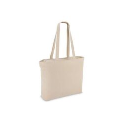 Sac fourre-tout en coton avec fermeture éclair OEKO-TEX® 47 x 11 x 35cm 320g/m²