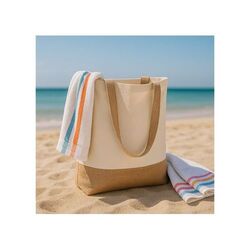 Coton-Jute Sac fourre-tout OEKO-TEX® 41 x 13 x 41cm 320g/m²