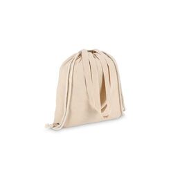 Sac fourre-tout à cordon en coton OEKO-TEX® 38 x 42cm 140g/m².