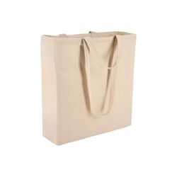 Sac fourre-tout en coton OEKO-TEX® 38 x 10 x 42cm 140g/m².