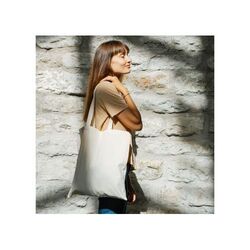 Sac à bandoulière coton OEKO-TEX® 140g/m² 38x42cm