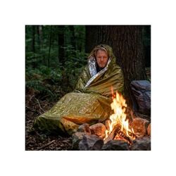 Sac de couchage thermique d'urgence pour la survie en plein air