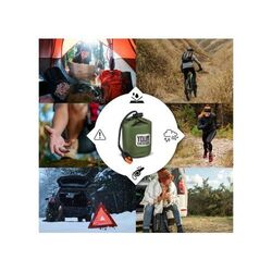 Sac de couchage thermique d'urgence pour la survie en plein air