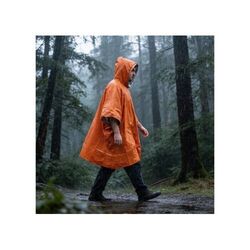 Poncho thermique 2-en-1 pour la survie en plein air