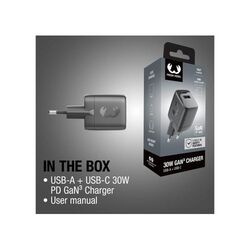 Fresh 'n Rebel Chargeur rapide 30 W GaN USB-C & USB-A