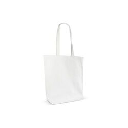 Sac en coton bio couleur long 270g/m² 42x12x43 cm