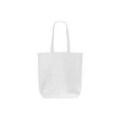 Sac en coton bio couleur long 270g/m² 42x12x43 cm