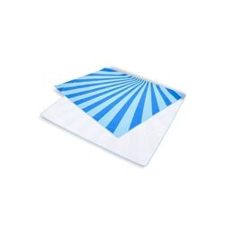 Serviette de plage R-PET à séchage rapide 100 × 180 cm, sublimation