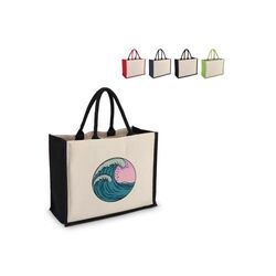 Jute-Cotton Sac fourre-tout OEKO-TEX® 42,5 x 19 x 32cm 320g/m²