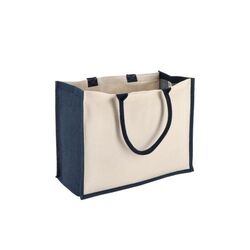 Jute-Cotton Sac fourre-tout OEKO-TEX® 42,5 x 19 x 32cm 320g/m²