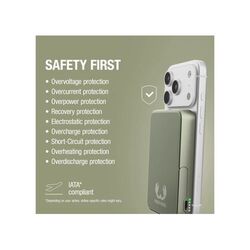 Fresh 'n Rebel Batterie externe sans fil 10000 mAh compatible MagSafe