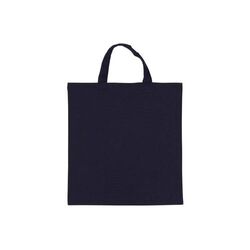 Sac shopping OEKO-TEX® couleur court 140g/m² 38x42 cm