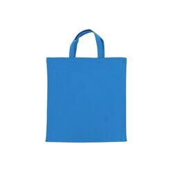 Sac shopping OEKO-TEX® couleur court 140g/m² 38x42 cm