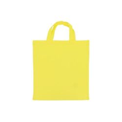 Sac shopping OEKO-TEX® couleur court 140g/m² 38x42 cm
