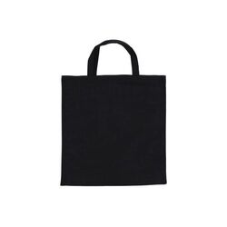 Sac shopping OEKO-TEX® couleur court 140g/m² 38x42 cm