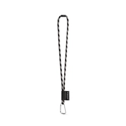 SET Lanyard TUBE Long (Ø 7 mm) avec mousqueton en forme de D de 55 mm et fermoir de sécurité Ø 7 mm