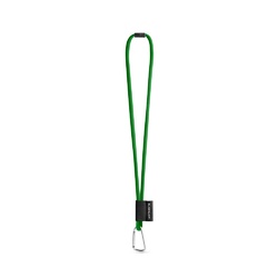 SET Lanyard TUBE Long (Ø 7 mm) avec mousqueton en forme de D de 55 mm et fermoir de sécurité Ø 7 mm