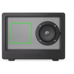 Enceinte 5W sans fil et translucide Soundclear