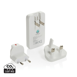 Chargeur plat 65W GAN avec connecteurs universels  Fluxo RCS