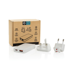 Chargeur plat 65W GAN avec connecteurs universels  Fluxo RCS