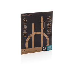 Câble de recharge rapide 60W 2-en-1 Arc RCS