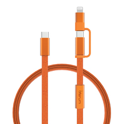 Câble de recharge rapide 60W 2-en-1 Arc RCS