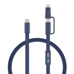 Câble de recharge rapide 60W 2-en-1 Arc RCS