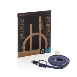 Câble de recharge rapide 60W 2-en-1 Arc RCS