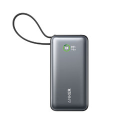 Powerbank 30W avec câble USB-C intégré Anker Nano