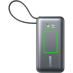 Powerbank 30W avec câble USB-C intégré Anker Nano