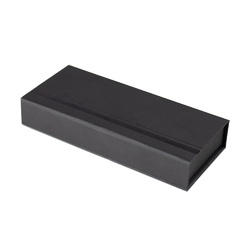 KINGSLEY. Ensemble composé d'un stylo à bille et d'un stylo roller en aluminium, avec encre bleue Dokumental®